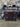 15390 Vintage Wooden Filing Cabinet with Two Drawers