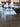 65296 Elegant Glass and Metal Table