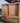 93797 Double Wooden Storage Cabinet with Drawers