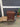 86141 Vintage Wooden Nightstand with Drawers