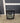 88430 Black Modern Glass-Top TV Stand