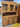 18995 Rustic Wooden Hutch Cabinet