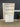 04022 White Wooden Storage Cabinet with Shelves