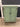 44421 Vintage Distressed Green Cabinet