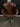 88446 Mid-Century Modern Leather Swivel Chair