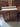 45135 Vintage Dark Wood Kitchen Cabinet