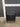 37991 Black Glass-Top Two-Drawer Nightstand
