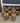 21834 Set of Six Rustic Wooden Dining Chairs