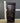 02076 Dark Wood Tall Cabinet with Adjustable Shelves