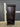 02076 Dark Wood Tall Cabinet with Adjustable Shelves