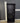 68706 Black Wood Bookshelf