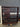 43285 Dark Wood Modern Display Shelf