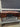83220 Vintage Wood Writing Desk with Drawers
