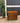 46857 Vintage Wooden Two-Drawer Filing Cabinet