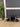 07771 Modern Black Glass and Metal Corner Shelf