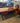 14677 Vintage Wooden Executive Desk with Drawers
