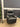 13037 Black Faux Leather Recliner Chair