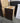11322 Three-Drawer Wooden Cabinet with Dark Brown Finish