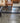 02851 Modern Glass-Top Metal Coffee Table