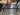 02851 Modern Glass-Top Metal Coffee Table