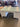 30772 Vintage Metal Office Desk with Drawers