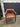 01355 Vintage Leather Accent Armchair