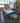 33497 Rustic Dining Table Set with Six Chairs