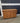 76609 Antique Wooden Dresser with Brass Handles