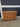 76609 Antique Wooden Dresser with Brass Handles