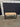 98879 Vintage Woven Top Wooden Bench