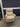 25881 Cream Leather Recliner Chair