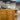 04685 Oak Wood Kitchen Cabinet with Shelving