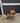 26081 Vintage School Desk with Attached Chair