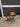 26081 Vintage School Desk with Attached Chair