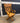 33765 Vintage Wooden Swivel Desk Chair