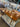 78859 Vintage Wooden Dining Table