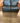 53730 Vintage Green Leather Settee with Wood Frame