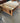 27369 Glass-Top Wooden Coffee Table