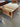 27369 Glass-Top Wooden Coffee Table