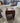 43508 Elegant Mahogany Side Table with Drawer
