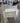 44596 Vintage White Two-Drawer Side Table