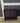 65984 Dark Wood Glass Door Cabinet