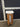 64323 Compact White Ceramic Pedestal Sink with Wooden Stand