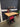 30813 Vintage Radial Arm Saw with Wooden Workbench