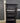 77027 Rustic Black Wood Bookshelf