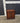 89332 Vintage Wooden Cabinet with Brass Accents