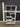 48259 Modern White Asymmetrical Bookshelf