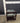 02367 Vintage Two-Tier Glass and Wood End Table
