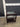 02367 Vintage Two-Tier Glass and Wood End Table