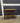 13938 Industrial Metal and Wood Open Shelf Console Table